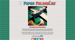 Desktop Screenshot of paperfoldables.com